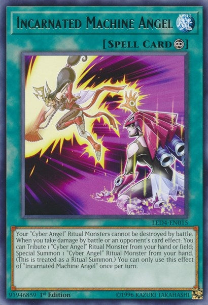 Incarnated Machine Angel (4015) (LED4) - YuGiOh Single