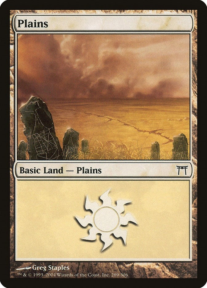 Plains (289) (289) [CHK] - MTG Single