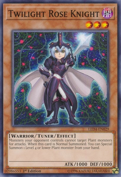 Twilight Rose Knight (4029) (LED4) - YuGiOh Single