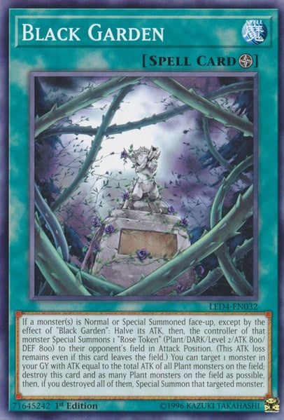 Black Garden (4032) (LED4) - YuGiOh Single
