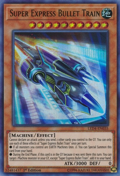 Super Express Bullet Train (4035) (LED4) - YuGiOh Single