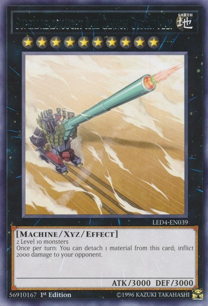 Superdreadnought Rail Cannon Gustav Max (4039) (LED4) - YuGiOh Single