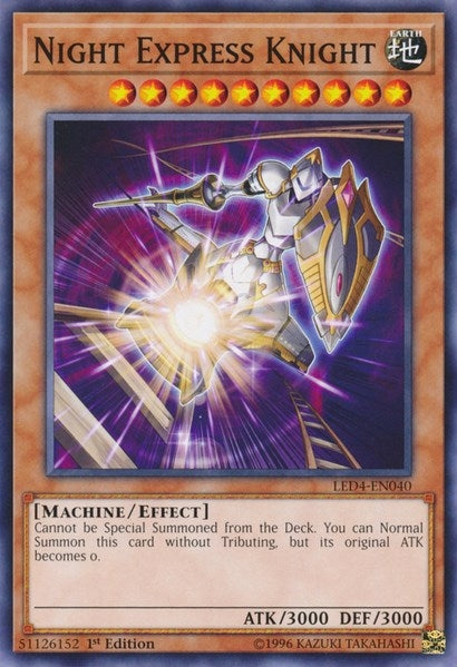 Night Express Knight (4040) (LED4) - YuGiOh Single