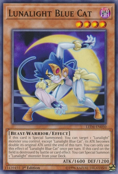 Lunalight Blue Cat (4050) (LED4) - YuGiOh Single
