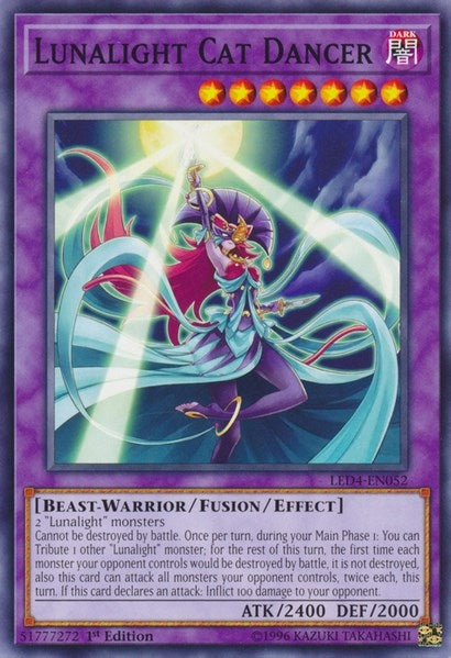 Lunalight Cat Dancer (4052) (LED4) - YuGiOh Single