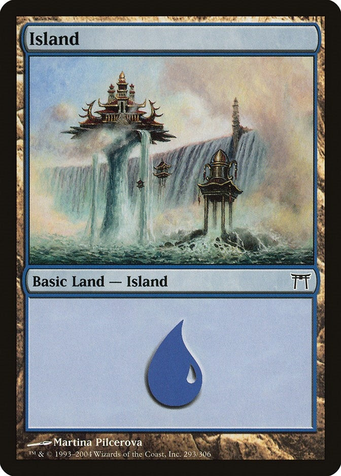 Island (293) (293) [CHK] - MTG Single