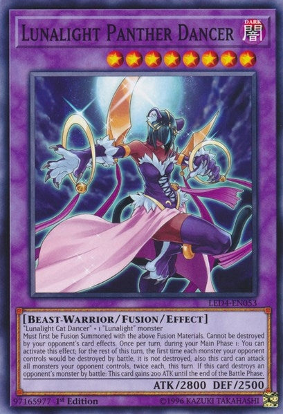 Lunalight Panther Dancer (4053) (LED4) - YuGiOh Single