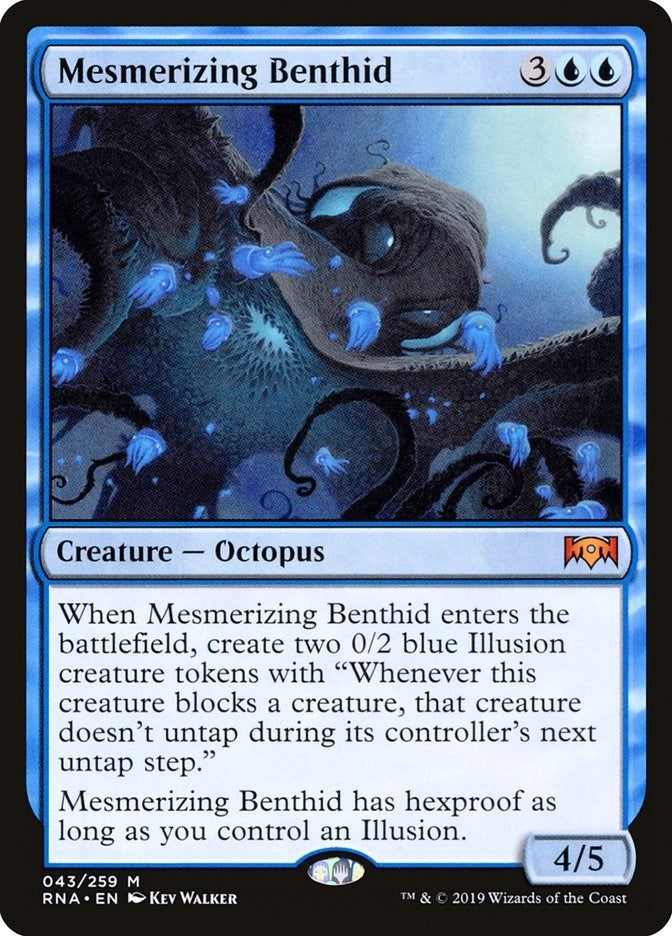 Mesmerizing Benthid (43) [RNA] - MTG Single