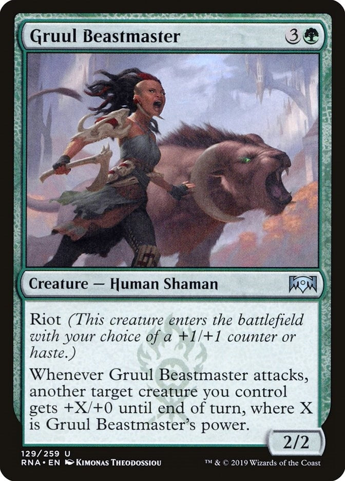 Gruul Beastmaster (129) [RNA] - MTG Single