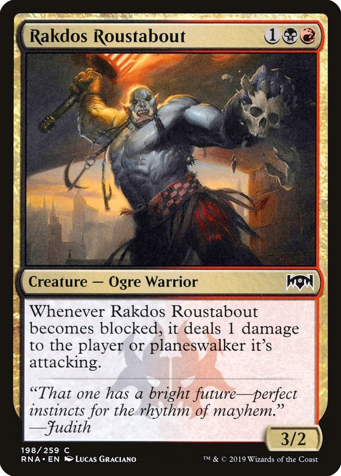 Rakdos Roustabout (198) [RNA] - MTG Single
