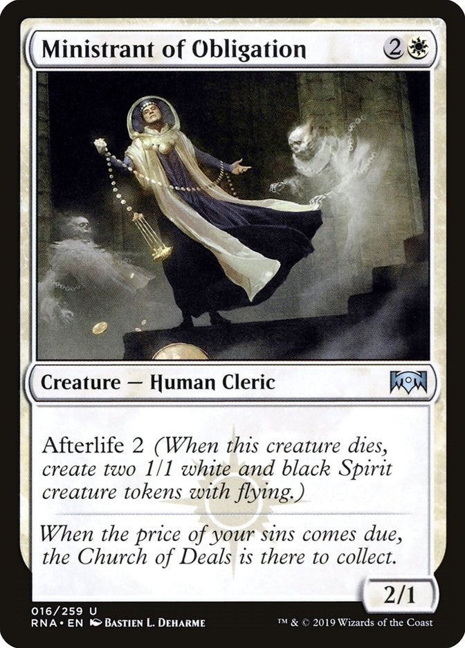 Ministrant of Obligation (16) [RNA] - MTG Single