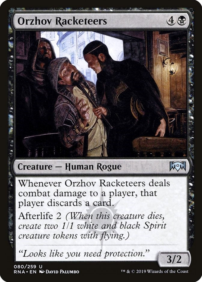 Orzhov Racketeers (80) [RNA] - MTG Single
