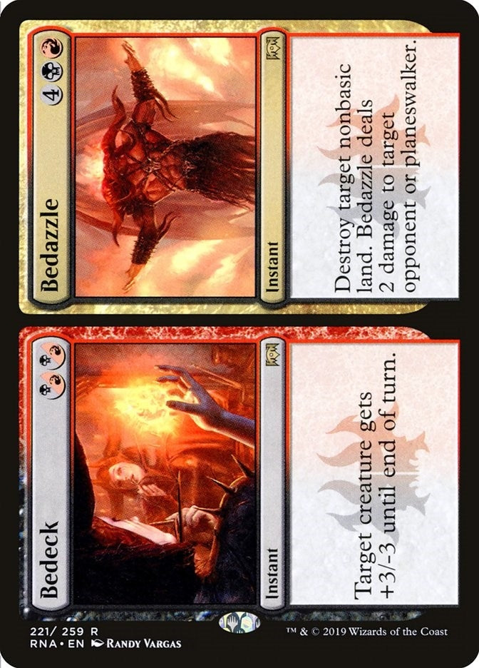 Bedeck // Bedazzle (221) [RNA] - MTG Single