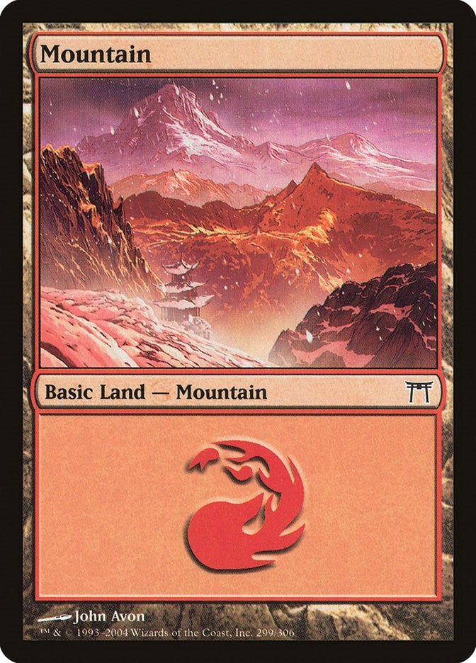 Mountain (299) (299) [CHK] - MTG Single