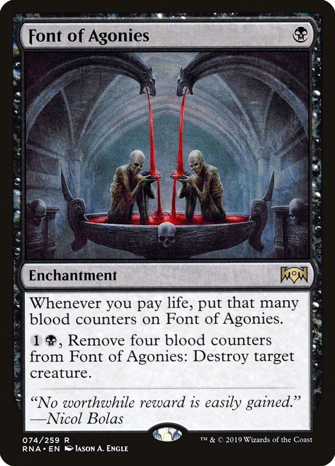 Font of Agonies (74) [RNA] - MTG Single