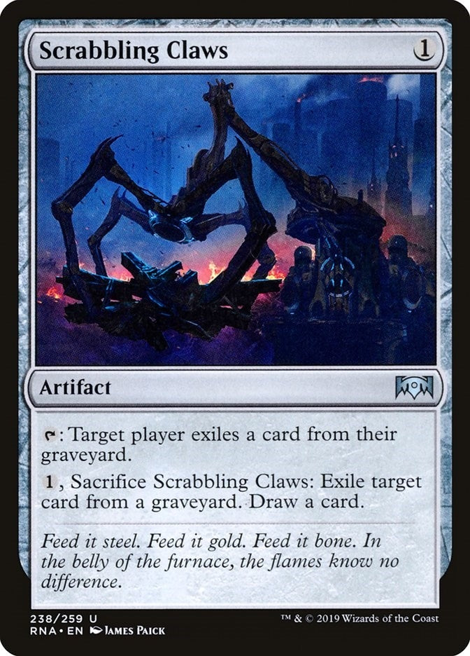 Scrabbling Claws (238) [RNA] - MTG Single