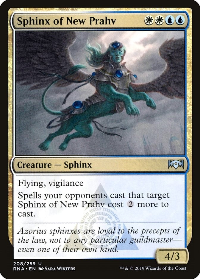 Sphinx of New Prahv (208) [RNA] - MTG Single