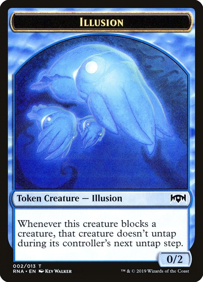 Illusion Token (0) [RNA] - MTG Single