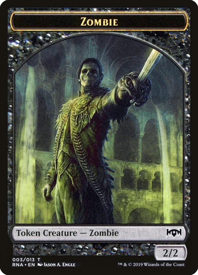 Zombie Token (0) [RNA] - MTG Single
