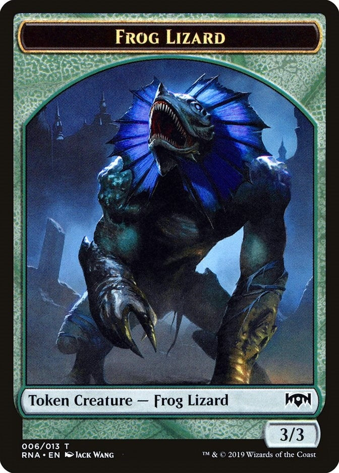 Frog Lizard Token (0) [RNA] - MTG Single