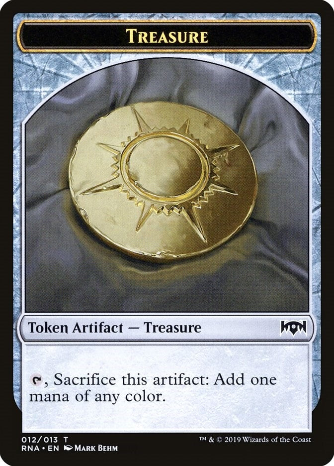 Treasure Token (0) [RNA] - MTG Single