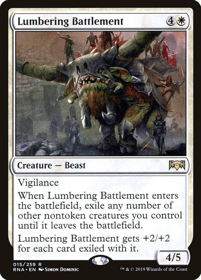 Lumbering Battlement (15) [RNA] - MTG Single