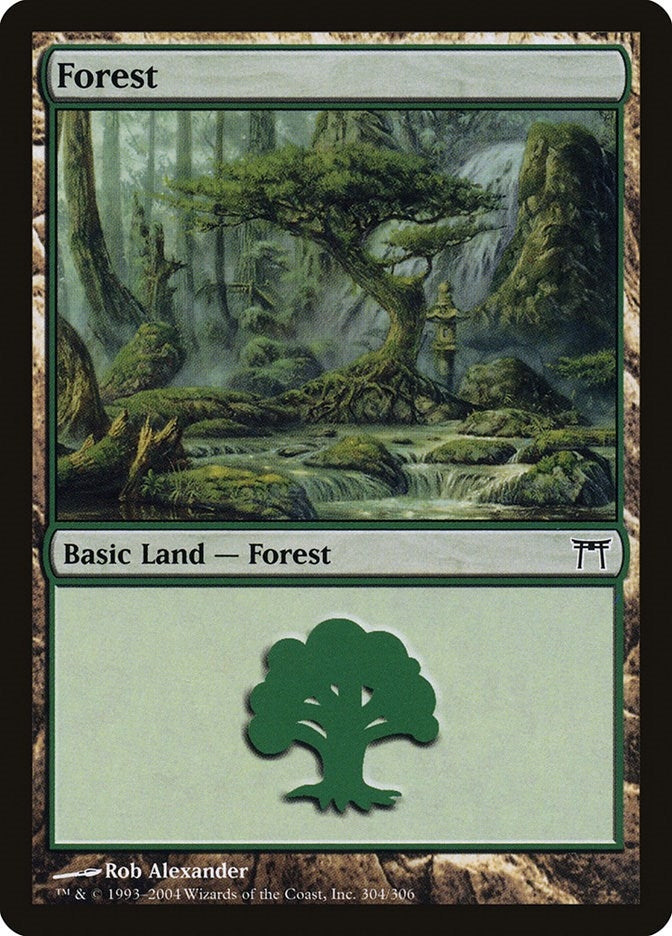 Forest (304) (304) [CHK] - MTG Single