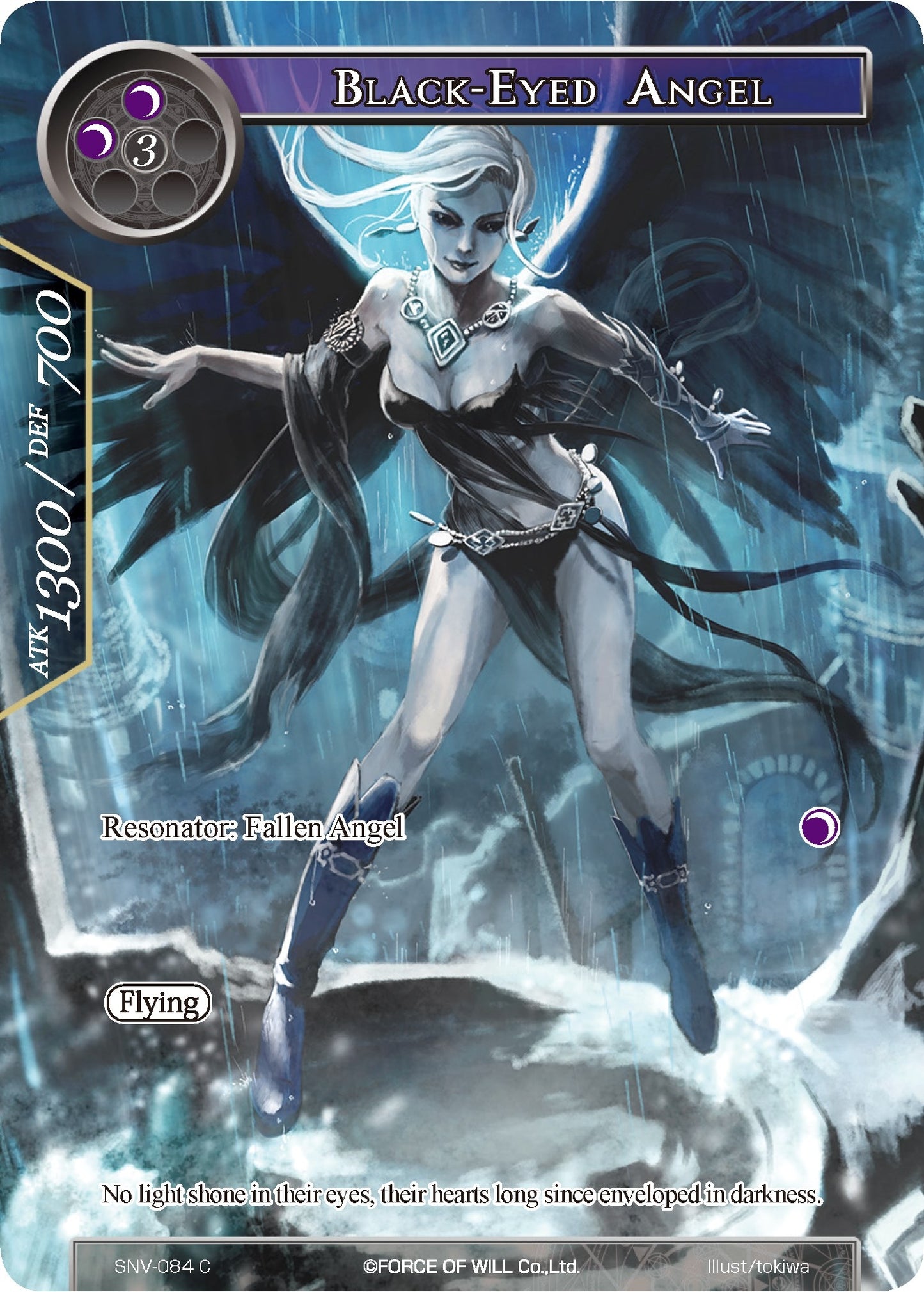 Black-Eyed Angel (Full Art) (84) [SNV] - Force of Will Single