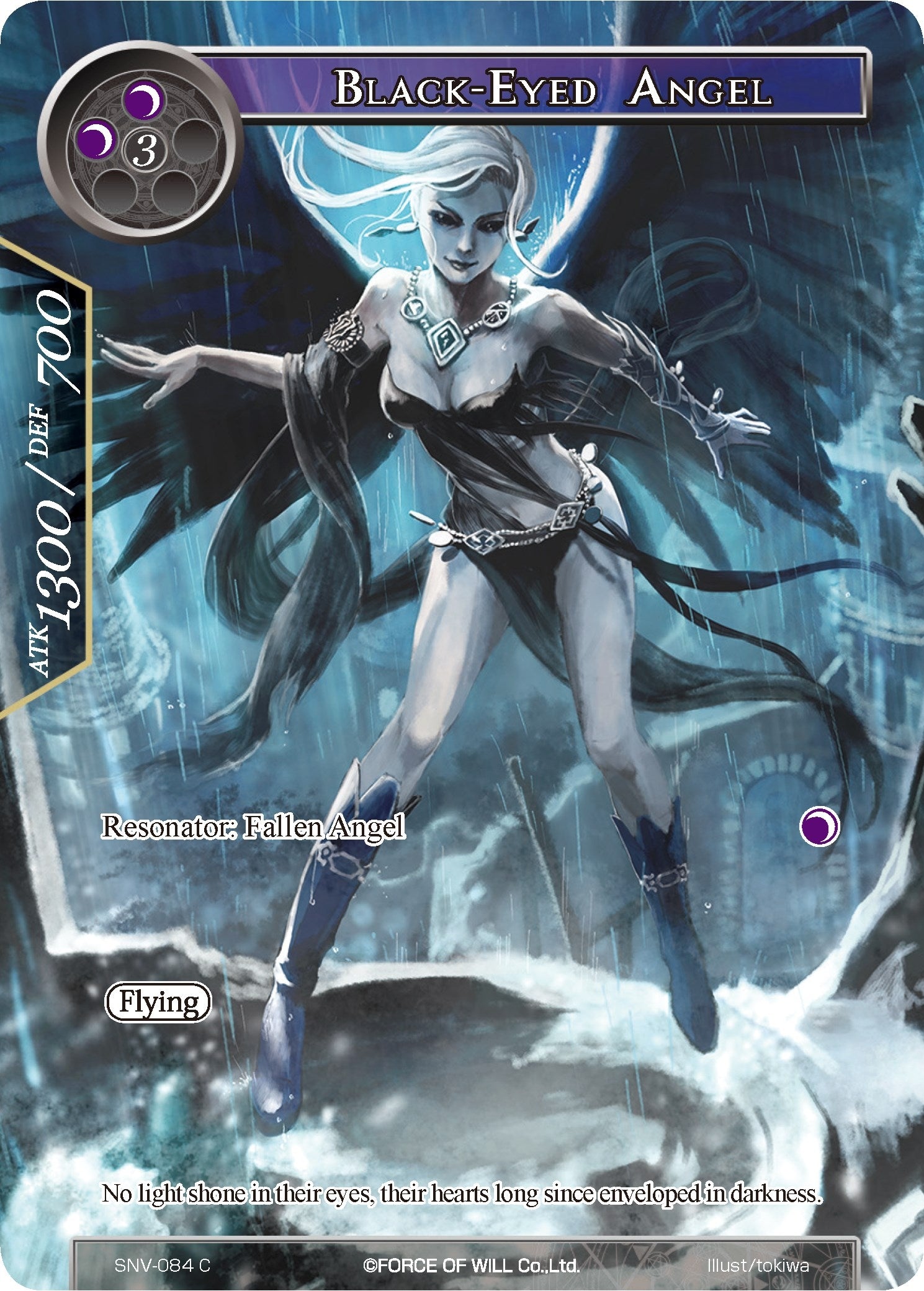 Black-Eyed Angel (Full Art) (84) [SNV] - Force of Will Single