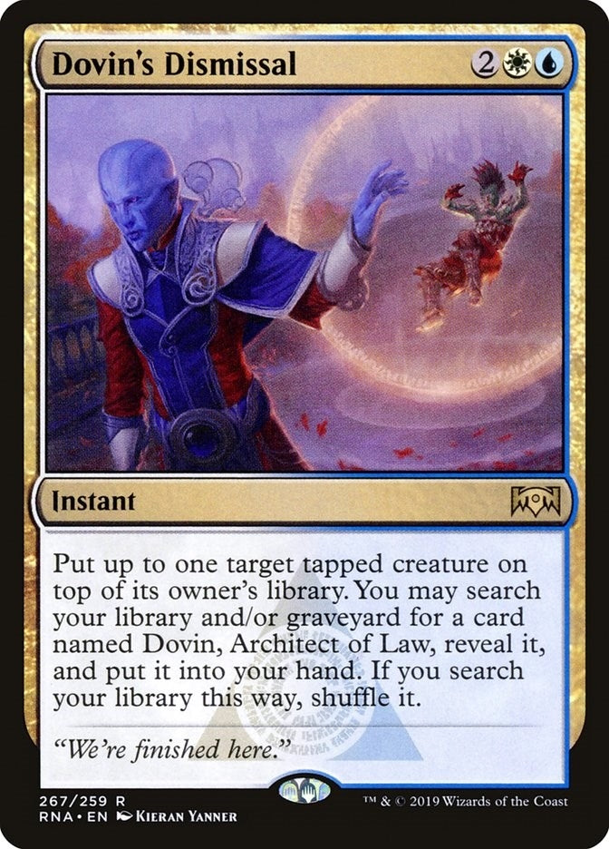 Dovin’s Dismissal (267) [RNA] - MTG Single