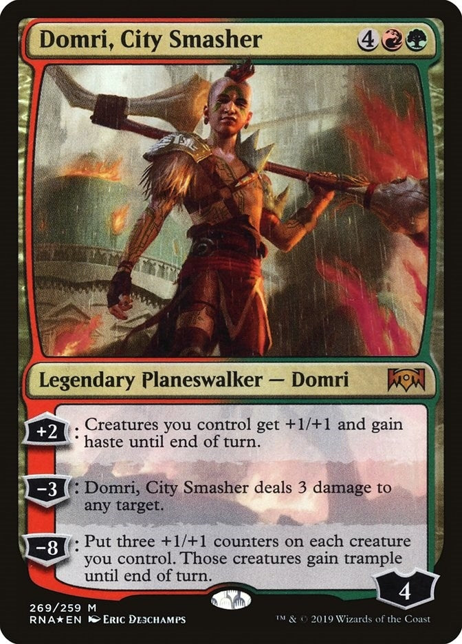 Domri City Smasher (269) [RNA] - MTG Single