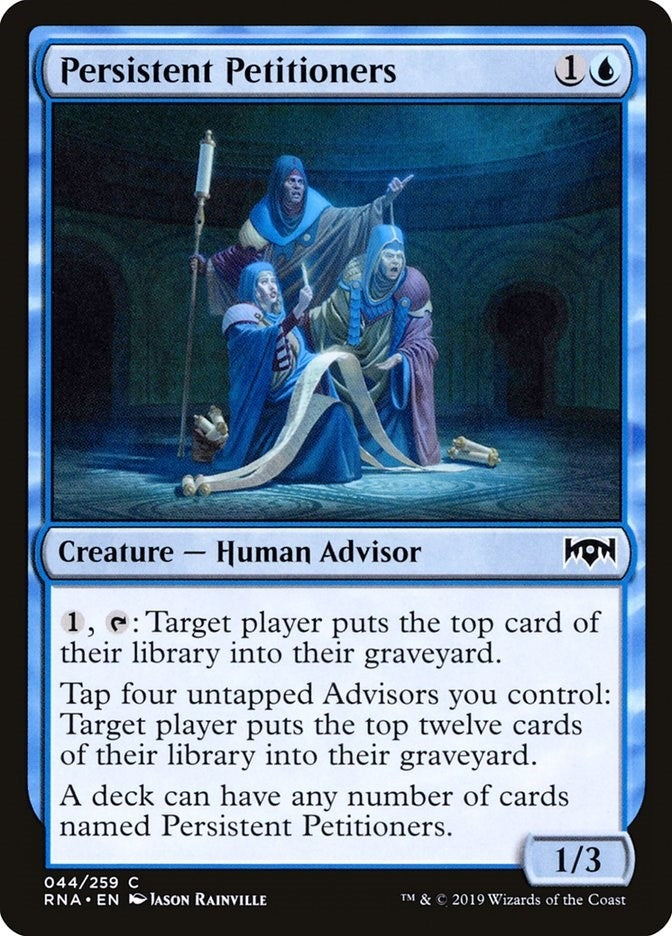 Persistent Petitioners (44) [RNA] - MTG Single