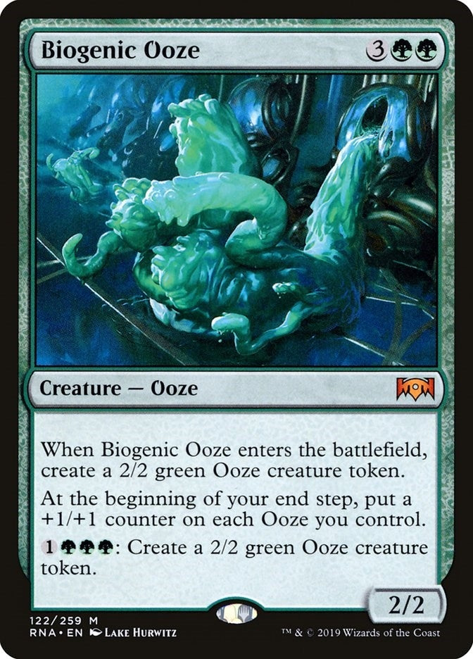 Biogenic Ooze (122) [RNA] - MTG Single