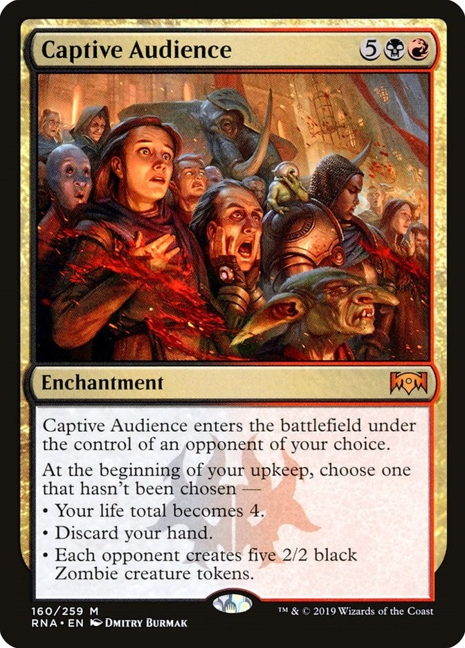 Captive Audience (160) [RNA] - MTG Single