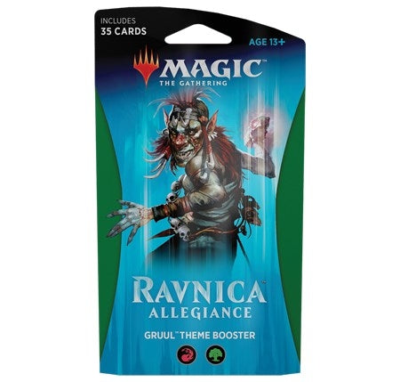 Ravnica Allegiance - Theme Booster Pack [Gruul] [RNA] - MTG Sealed