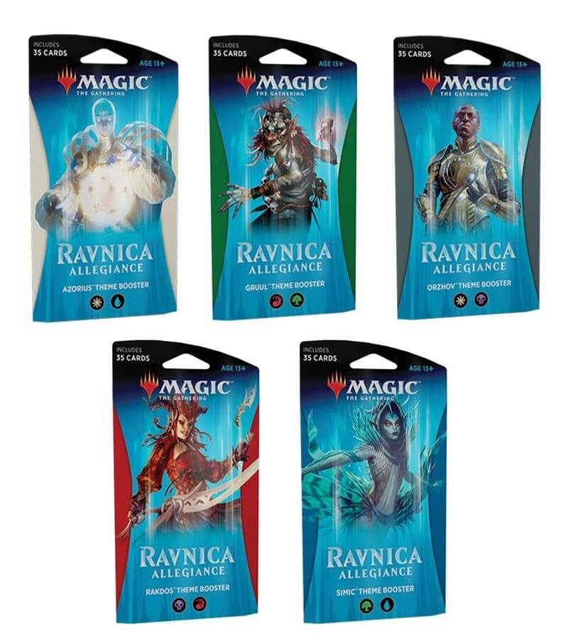 Ravnica Allegiance - Theme Booster Pack [Set of 5] [RNA] - MTG Sealed