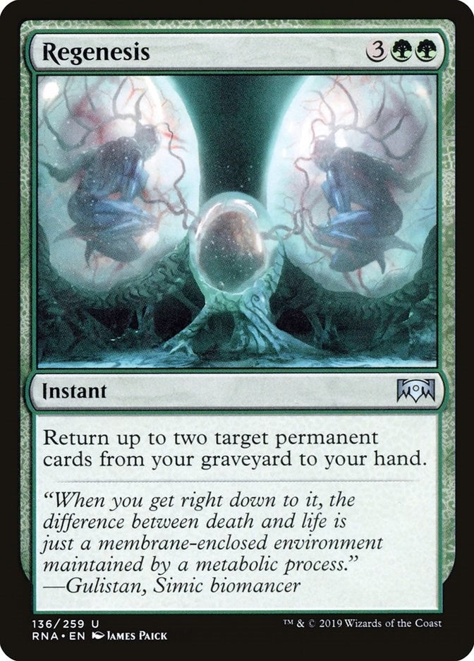 Regenesis (136) [RNA] - MTG Single