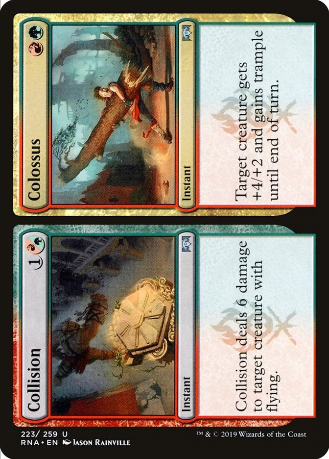 Collision // Colossus (223) [RNA] - MTG Single