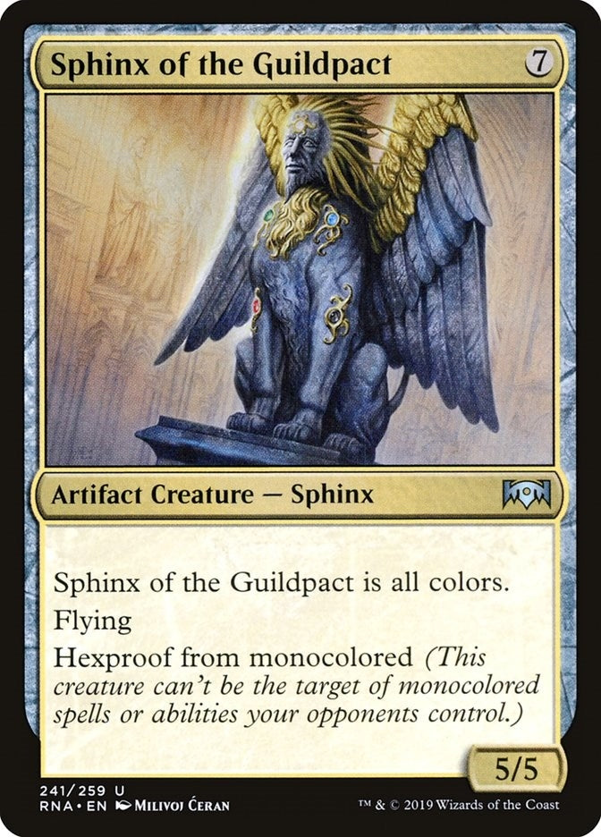 Sphinx of the Guildpact (241) [RNA] - MTG Single