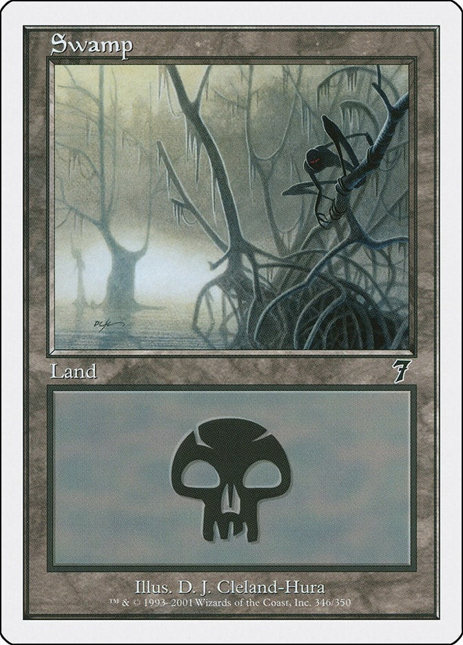 Swamp (346) (346) [7ED] - MTG Single