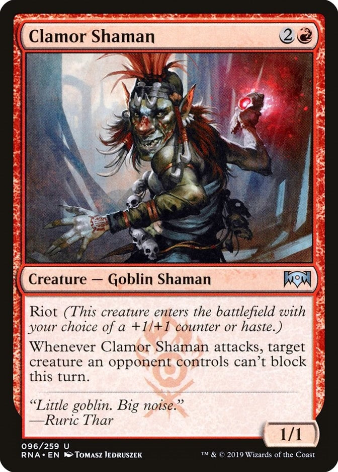Clamor Shaman (96) [RNA] - MTG Single
