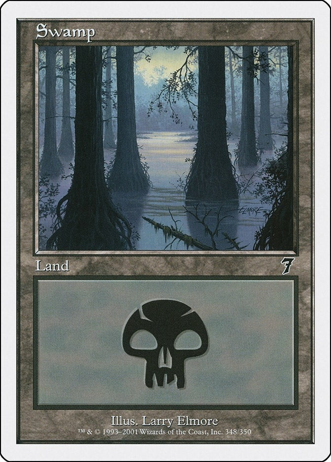 Swamp (348) (348) [7ED] - MTG Single