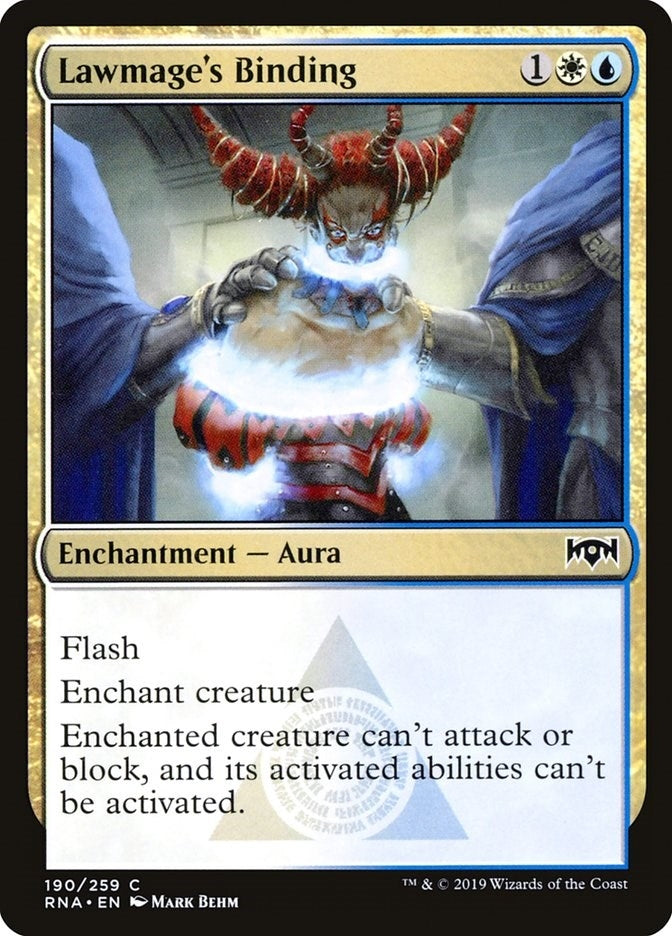 Lawmage’s Binding (190) [RNA] - MTG Single
