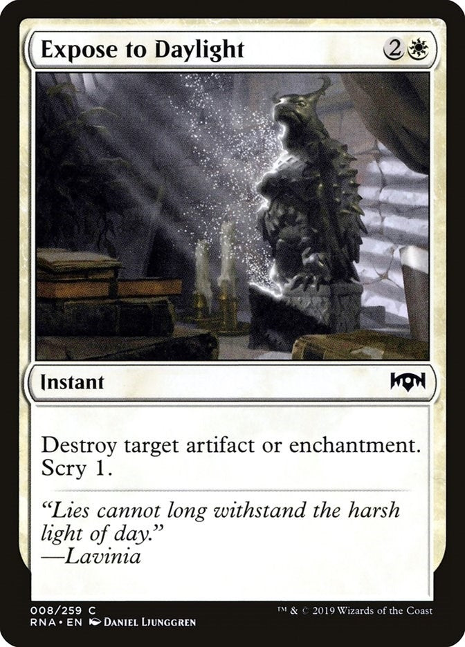 Expose to Daylight (8) [RNA] - MTG Single
