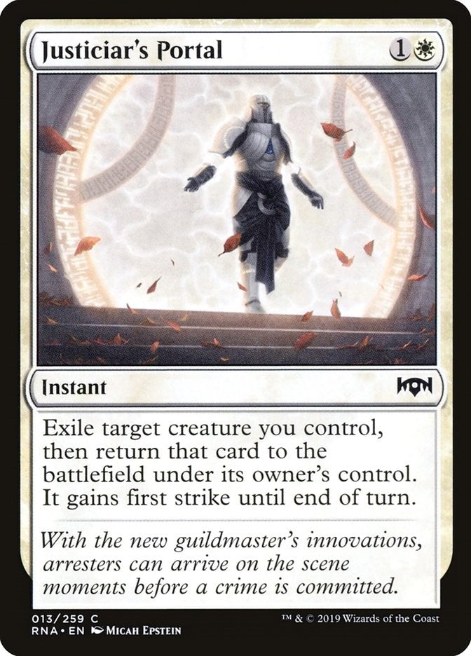 Justiciar’s Portal (13) [RNA] - MTG Single