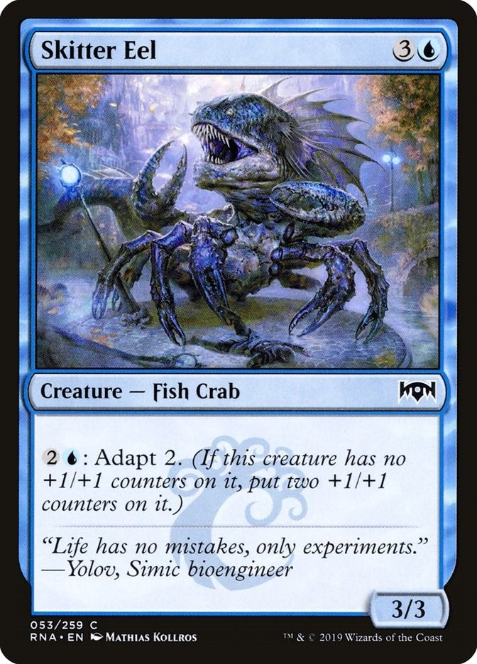 Skitter Eel (53) [RNA] - MTG Single