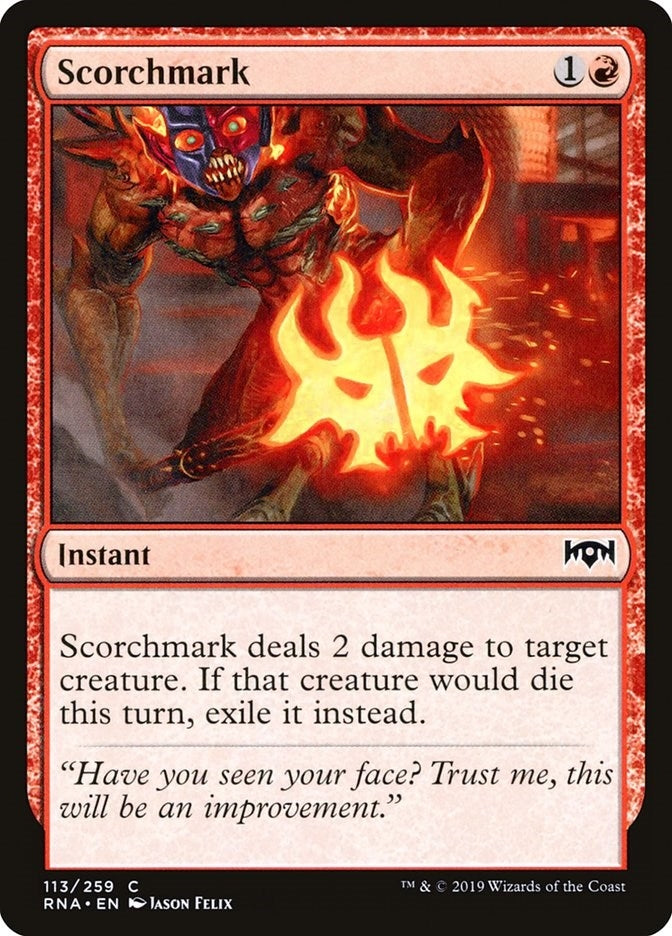 Scorchmark (113) [RNA] - MTG Single