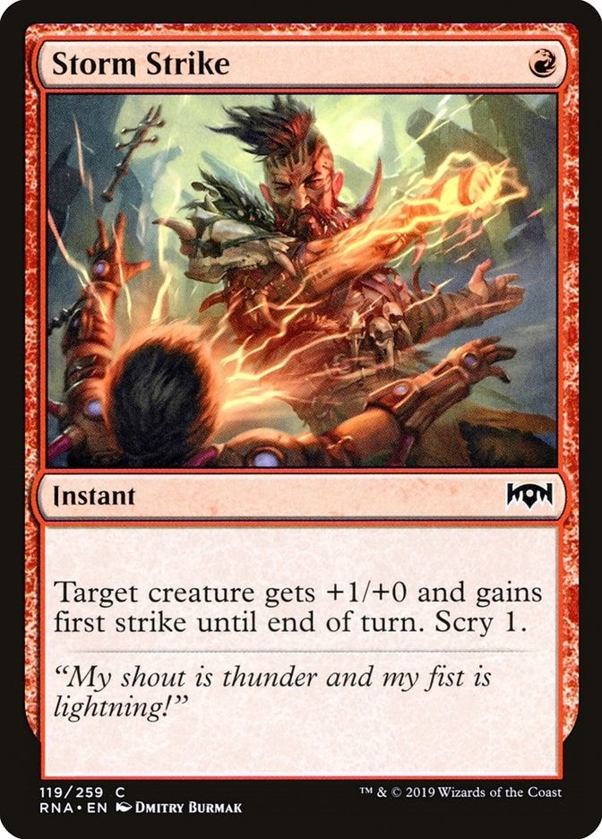 Storm Strike (119) [RNA] - MTG Single