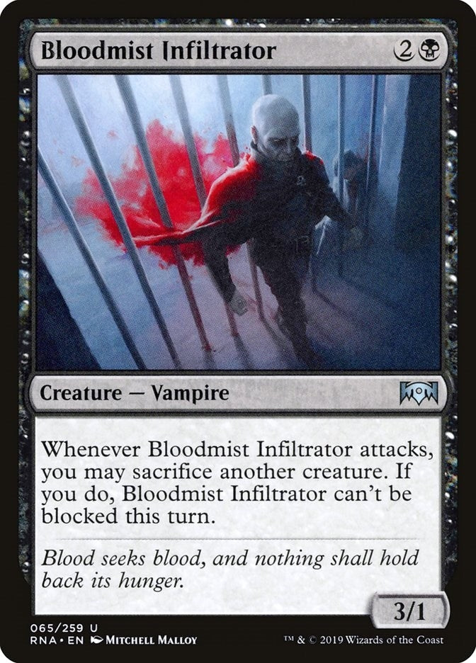 Bloodmist Infiltrator (65) [RNA] - MTG Single
