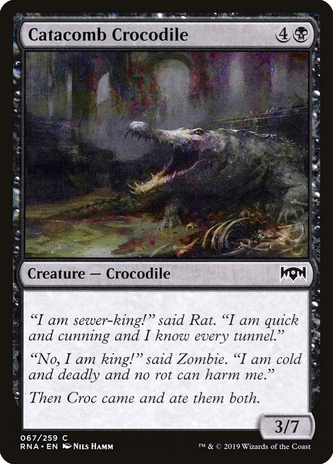 Catacomb Crocodile (67) [RNA] - MTG Single